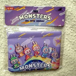 Labubu the Monsters NEW in package Big into Energy Makeup Bag Rare Item